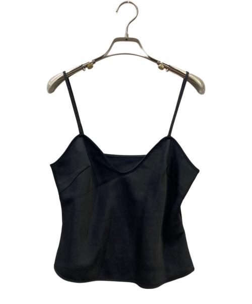 Mame Kurogouchi（マメクロゴウチ）Mame Kurogouchi (マメクロゴウチ) ノースリーブカットソー ブラック サイズ:1の古着・服飾アイテム