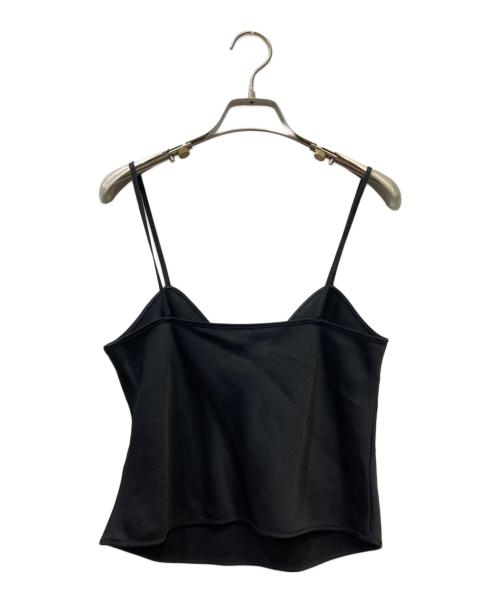 Mame Kurogouchi（マメクロゴウチ）Mame Kurogouchi (マメクロゴウチ) ノースリーブカットソー ブラック サイズ:1の古着・服飾アイテム