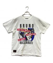 glamb×ジョジョの奇妙な冒険（グラム×ジョジョノ奇妙ナ冒険）の古着「半袖カットソー」｜ホワイト