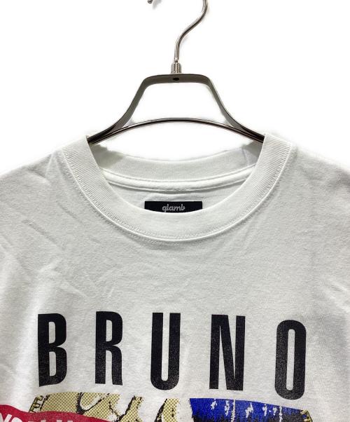 glamb（グラム）glamb (グラム) ジョジョの奇妙な冒険 (ジョジョノキミョウナボウケン) 半袖カットソー ホワイト サイズ:SMALL 未使用品の古着・服飾アイテム