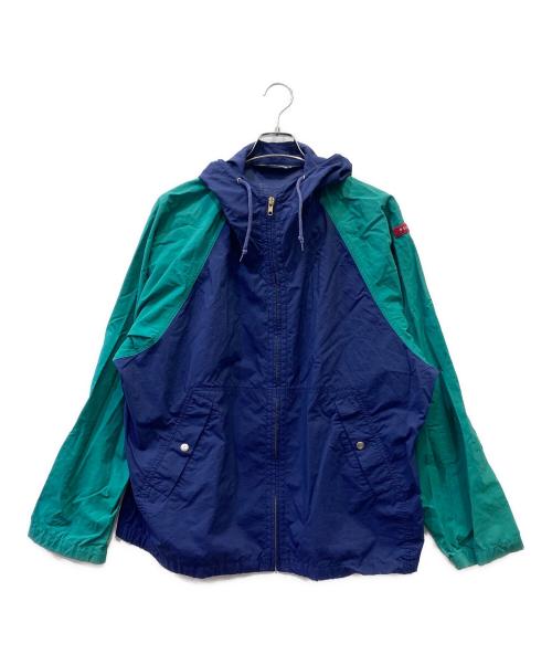 POLO RALPH LAUREN（ポロ・ラルフローレン）POLO RALPH LAUREN (ポロ・ラルフローレン) ナイロンジャケット ネイビー×グリーン サイズ:Mの古着・服飾アイテム