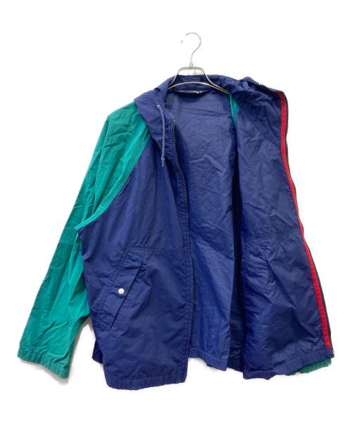 POLO RALPH LAUREN（ポロ・ラルフローレン）POLO RALPH LAUREN (ポロ・ラルフローレン) ナイロンジャケット ネイビー×グリーン サイズ:Mの古着・服飾アイテム