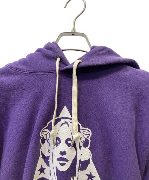 Hysteric Glamour（ヒステリックグラマー）Hysteric Glamour (ヒステリックグラマー) プルオーバーパーカー パープル サイズ:Mの古着・服飾アイテム