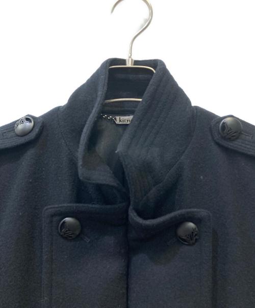 kiryuyrik（キリュウキリュウ）kiryuyrik (キリュウキリュウ) コート ブラック サイズ:Sの古着・服飾アイテム
