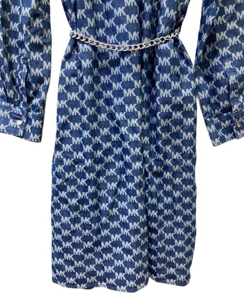 MICHAEL KORS（マイケル・コース）MICHAEL KORS (マイケル・コース) 長袖シャツ ネイビー サイズ:Freeの古着・服飾アイテム