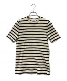 JIL SANDER+（ジルサンダープラス）の古着「半袖カットソー」｜アイボリー×ブラック