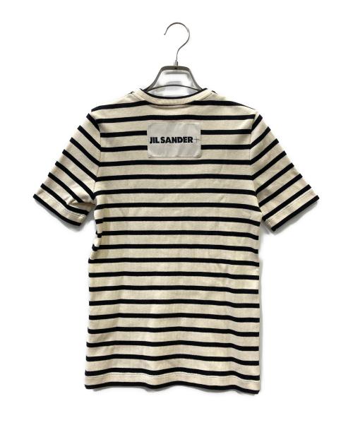 JIL SANDER+（ジルサンダープラス）JIL SANDER+ (ジルサンダープラス) 半袖カットソー アイボリー×ブラック サイズ:XSの古着・服飾アイテム