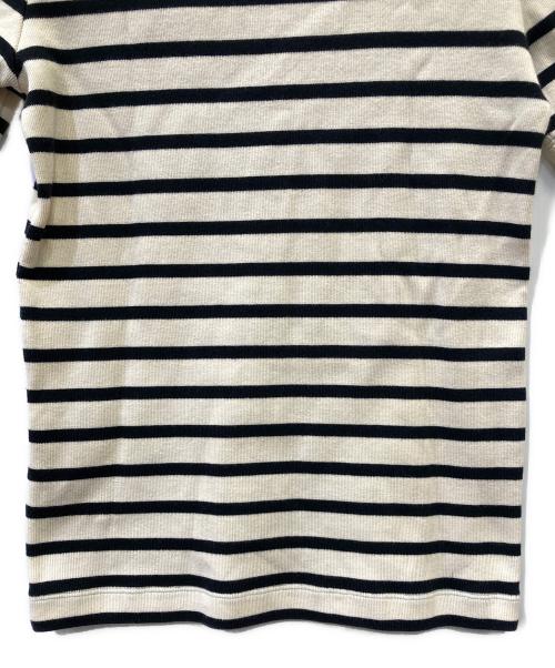 JIL SANDER+（ジルサンダープラス）JIL SANDER+ (ジルサンダープラス) 半袖カットソー アイボリー×ブラック サイズ:XSの古着・服飾アイテム