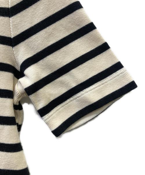 JIL SANDER+（ジルサンダープラス）JIL SANDER+ (ジルサンダープラス) 半袖カットソー アイボリー×ブラック サイズ:XSの古着・服飾アイテム