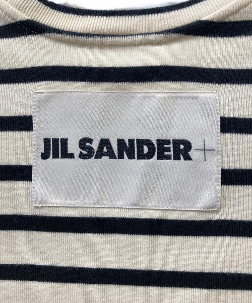 JIL SANDER+（ジルサンダープラス）JIL SANDER+ (ジルサンダープラス) 半袖カットソー アイボリー×ブラック サイズ:XSの古着・服飾アイテム