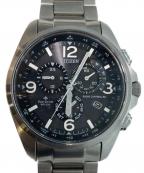 CITIZENシチズン）の古着「クロノグラフ」｜ブラック