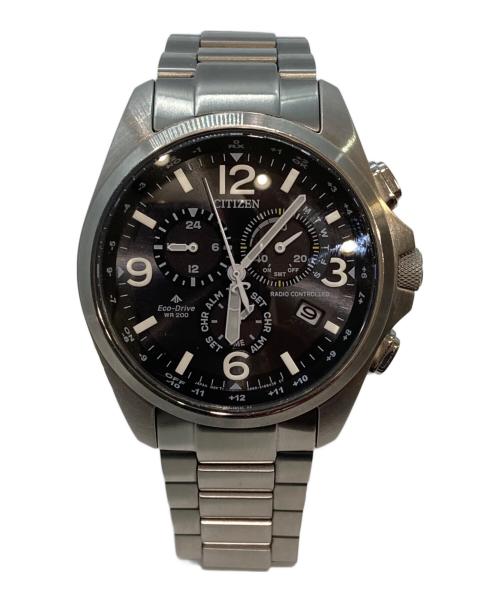 CITIZEN（シチズン）CITIZEN (シチズン) クロノグラフ ブラックの古着・服飾アイテム