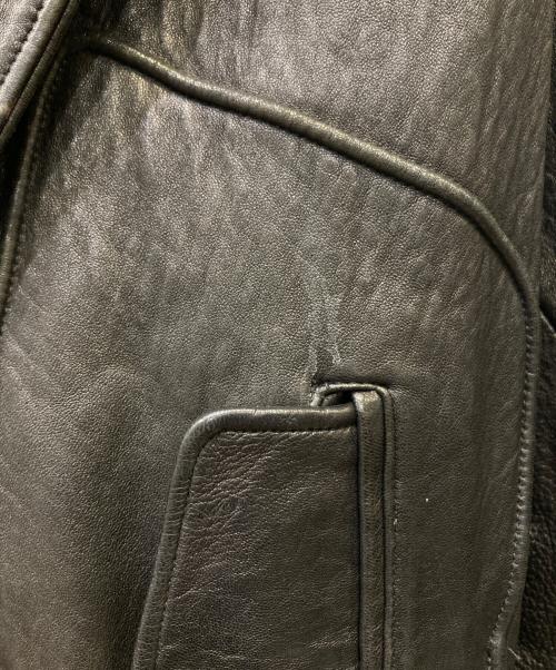 HARAJUKU MOTHER（ハラジュクマザー）HARAJUKU MOTHER (ハラジュクマザー) レザージャケット ブラック サイズ:Mの古着・服飾アイテム