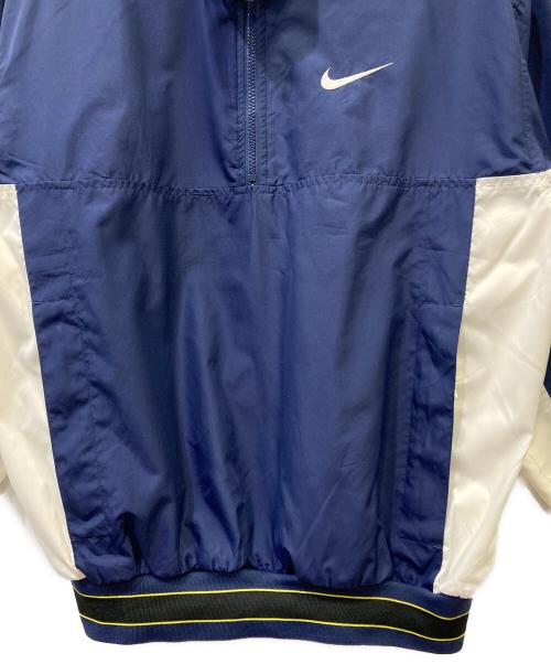 NIKE（ナイキ）NIKE (ナイキ) ハーフジッププルオーバー ネイビー×ホワイト サイズ:Mの古着・服飾アイテム
