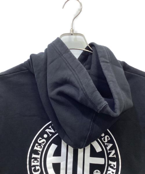 HUF（ハフ）HUF (ハフ) プルオーバーパーカー ブラック サイズ:Lの古着・服飾アイテム