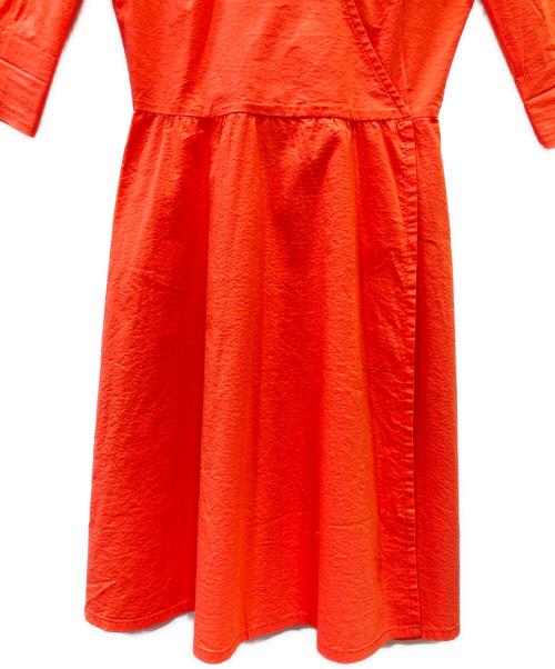 BURBERRY BLUE LABEL（バーバリーロンドンブルーレーベル）BURBERRY BLUE LABEL (バーバリーロンドンブルーレーベル) 半袖ワンピース オレンジ サイズ:Mの古着・服飾アイテム