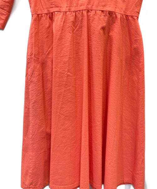 BURBERRY BLUE LABEL（バーバリーロンドンブルーレーベル）BURBERRY BLUE LABEL (バーバリーロンドンブルーレーベル) 半袖ワンピース オレンジ サイズ:Mの古着・服飾アイテム