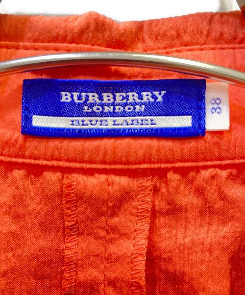 BURBERRY BLUE LABEL（バーバリーロンドンブルーレーベル）BURBERRY BLUE LABEL (バーバリーロンドンブルーレーベル) 半袖ワンピース オレンジ サイズ:Mの古着・服飾アイテム