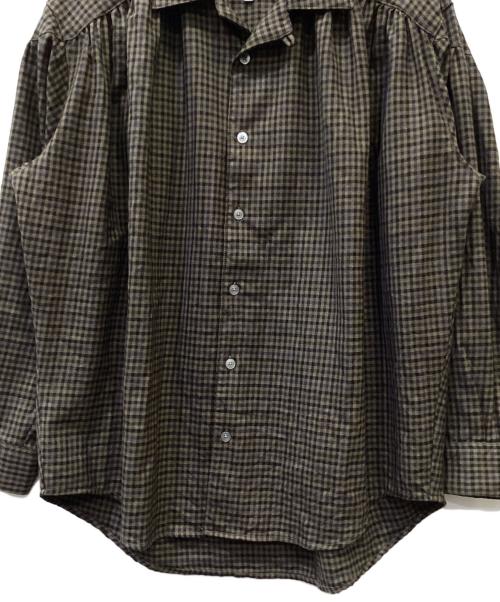 AiE（エーアイイー）AiE (エーアイイー) 長袖シャツ ブラウン サイズ:Sの古着・服飾アイテム