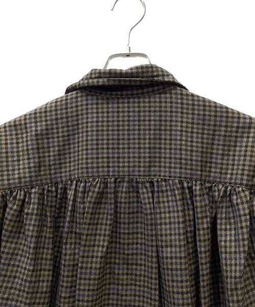 AiE（エーアイイー）AiE (エーアイイー) 長袖シャツ ブラウン サイズ:Sの古着・服飾アイテム