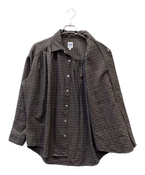 AiE（エーアイイー）AiE (エーアイイー) 長袖シャツ ブラウン サイズ:Sの古着・服飾アイテム