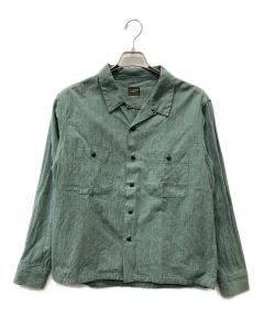 中古・古着通販】TENDERLOIN (テンダーロイン) ワークシャツ ベージュ