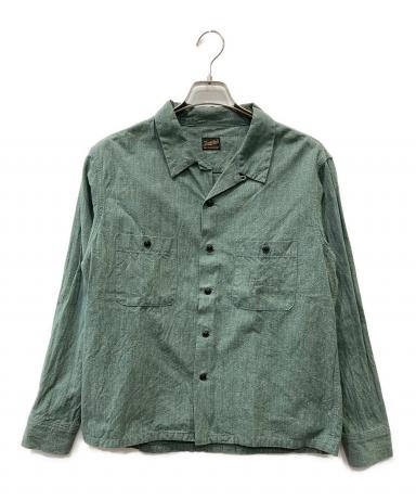 中古・古着通販】TENDERLOIN (テンダーロイン) 長袖シャツ グリーン