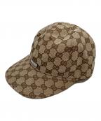 GUCCIグッチ）の古着「キャップ」｜ブラウン