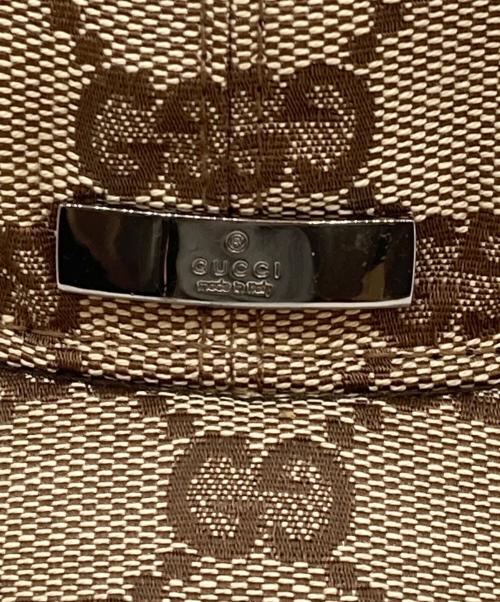 GUCCI（グッチ）GUCCI (グッチ) キャップ ブラウン サイズ:SIZE Sの古着・服飾アイテム