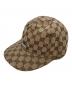 GUCCI（グッチ）の古着「キャップ」｜ブラウン