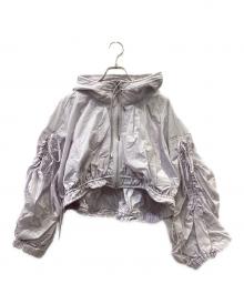 Snidel（スナイデル）の古着「ショートブルゾン」｜ラベンダー