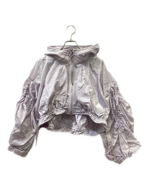 Snidel（スナイデル）Snidel (スナイデル) ショートブルゾン ラベンダー サイズ:Freeの古着・服飾アイテム