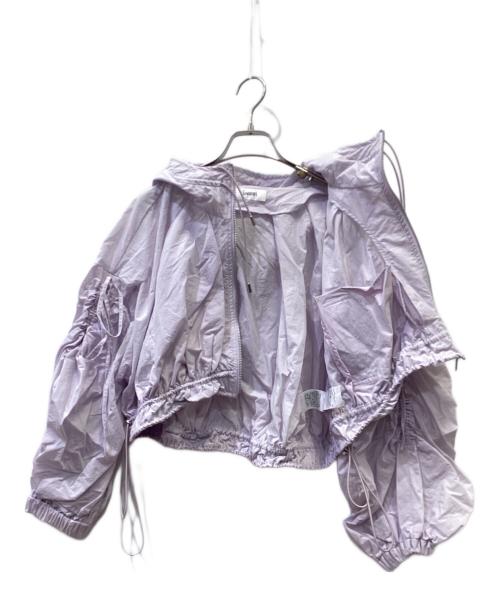 Snidel（スナイデル）Snidel (スナイデル) ショートブルゾン ラベンダー サイズ:Freeの古着・服飾アイテム