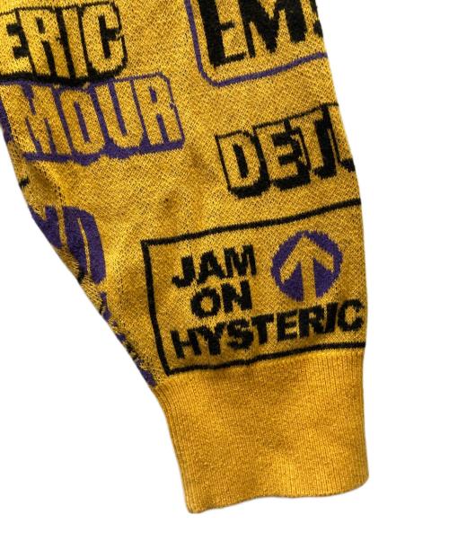 Hysteric Glamour（ヒステリックグラマー）Hysteric Glamour (ヒステリックグラマー) 厚手ニット イエロー サイズ:Lの古着・服飾アイテム