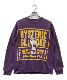 Hysteric Glamour（ヒステリックグラマー）の古着「長袖カットソー」｜パープル
