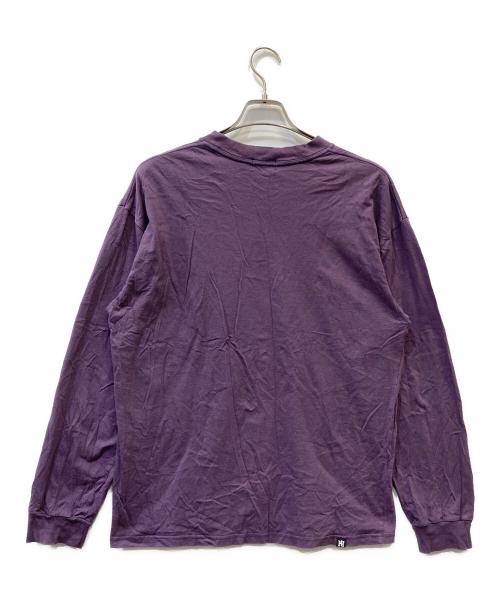 Hysteric Glamour（ヒステリックグラマー）Hysteric Glamour (ヒステリックグラマー) 長袖カットソー パープル サイズ:Lの古着・服飾アイテム