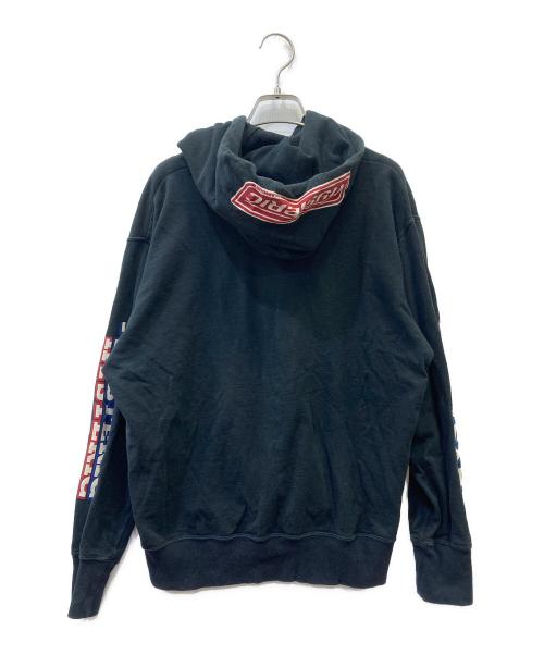 Hysteric Glamour（ヒステリックグラマー）Hysteric Glamour (ヒステリックグラマー) プルオーバーパーカー ブラック サイズ:Lの古着・服飾アイテム