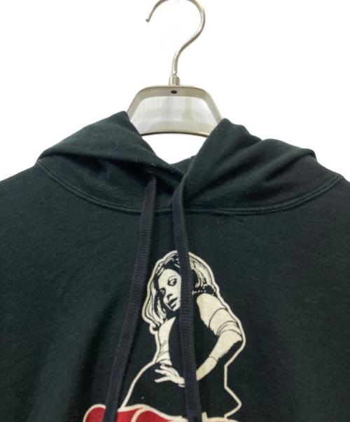 Hysteric Glamour（ヒステリックグラマー）Hysteric Glamour (ヒステリックグラマー) プルオーバーパーカー ブラック サイズ:Lの古着・服飾アイテム