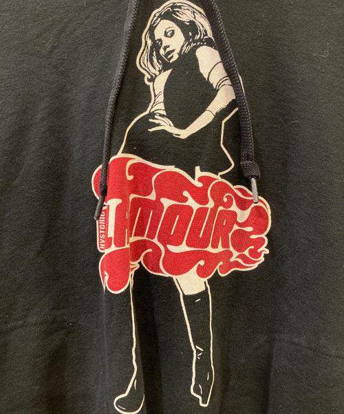 Hysteric Glamour（ヒステリックグラマー）Hysteric Glamour (ヒステリックグラマー) プルオーバーパーカー ブラック サイズ:Lの古着・服飾アイテム