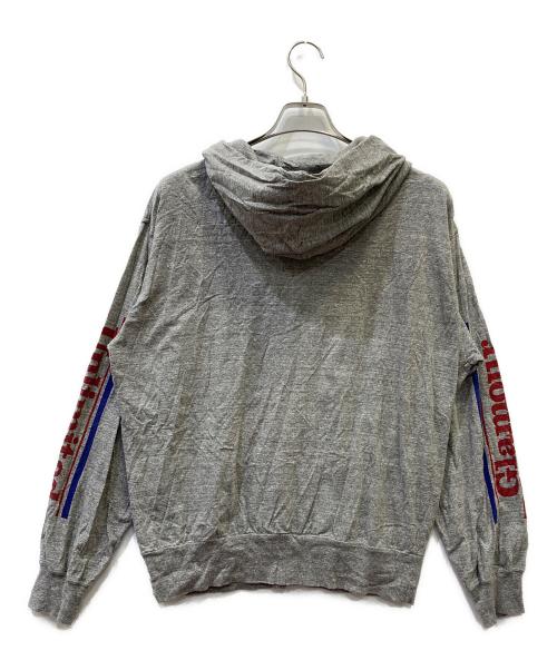 Hysteric Glamour（ヒステリックグラマー）Hysteric Glamour (ヒステリックグラマー) ジップパーカー グレー サイズ:Mの古着・服飾アイテム