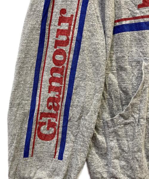 Hysteric Glamour（ヒステリックグラマー）Hysteric Glamour (ヒステリックグラマー) ジップパーカー グレー サイズ:Mの古着・服飾アイテム