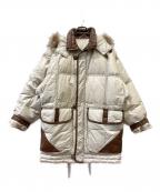 ONE TOPワントップ）の古着「ダウンジャケット」｜アイボリー