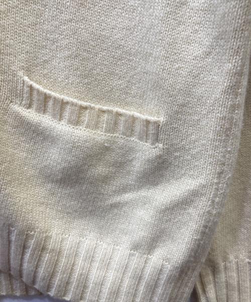 TOWN CRAFT（タウンクラフト）TOWN CRAFT (タウンクラフト) 厚手カーディガン アイボリー サイズ:Freeの古着・服飾アイテム