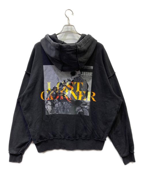 米津玄師（ヨネヅゲンシ）米津玄師 (ヨネズケンシ) プルオーバーパーカー ブラック サイズ:Mの古着・服飾アイテム