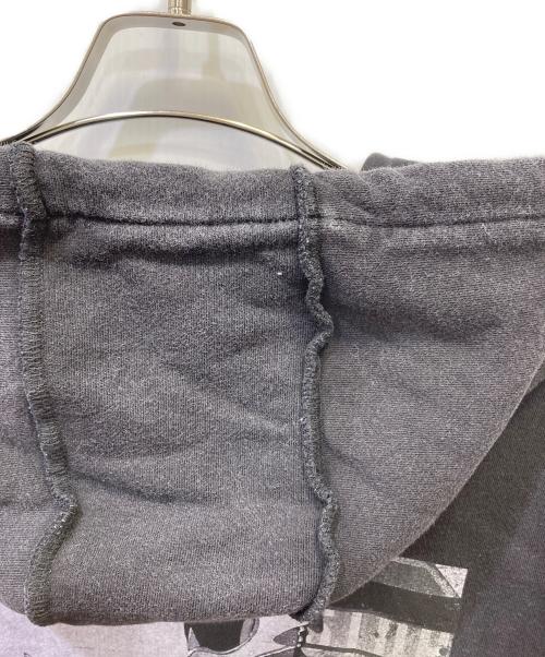 米津玄師（ヨネヅゲンシ）米津玄師 (ヨネズケンシ) プルオーバーパーカー ブラック サイズ:Mの古着・服飾アイテム