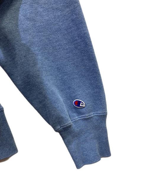 Champion REVERSE WEAVE（チャンピオン リバース ウィーブ）Champion REVERSE WEAVE (チャンピオン リバース ウィーブ) スウェット ブルー サイズ:Mの古着・服飾アイテム
