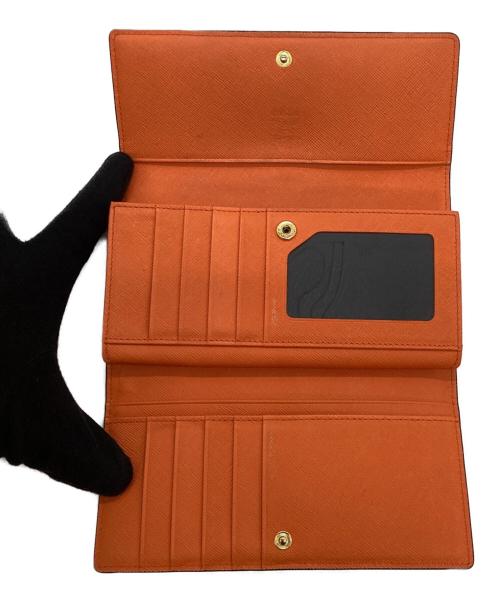 MCM（エムシーエム）MCM (エムシーエム) 長財布 ブラウンの古着・服飾アイテム