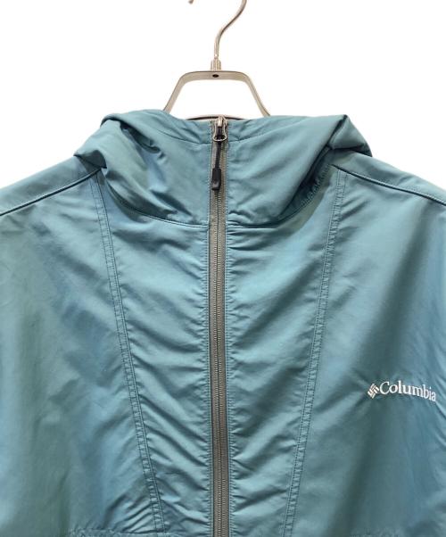 Columbia（コロンビア）Columbia (コロンビア) ウィルキンソンコーブフーディ ブルー×グレー サイズ:Lの古着・服飾アイテム