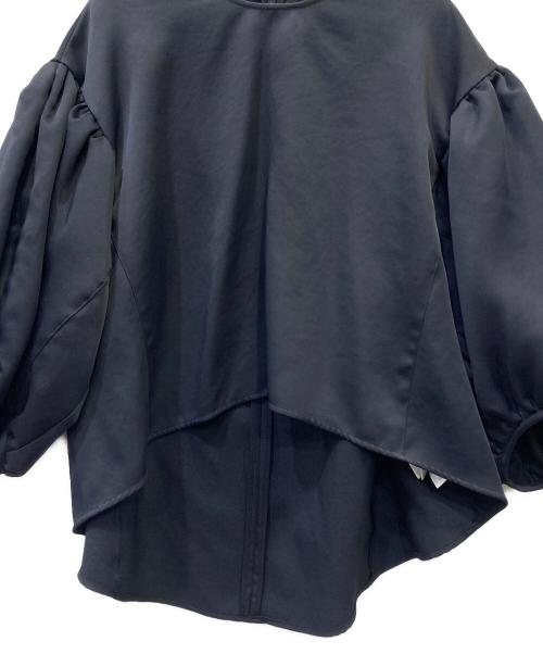 CLANE（クラネ）CLANE (クラネ) 半袖カットソー ブラック サイズ:２の古着・服飾アイテム