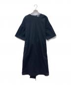 CLANEクラネ）の古着「半袖ワンピース」｜ブラック